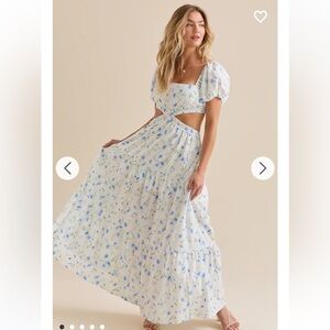 New with tags Altar’d State Rosie Floral Maxi Dress